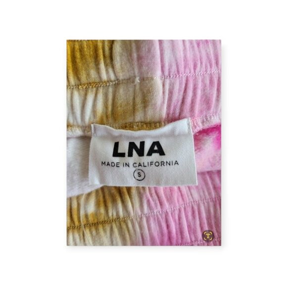 LNA Ariel Tie-Dyed Cozy Sweatpants S Cabincore Cozy Cottagecore Fall Campus - Picture 4 of 9